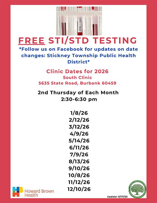 clinic dates 2026